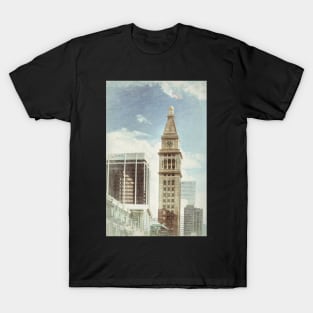 Denver D And F Clock Tower T-Shirt